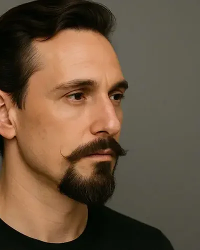 Homem com van dyke