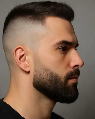 Homem com degradê skin