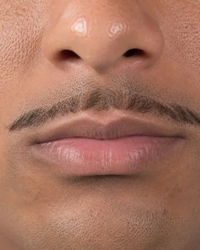 Homem com bigode fino (pencil)