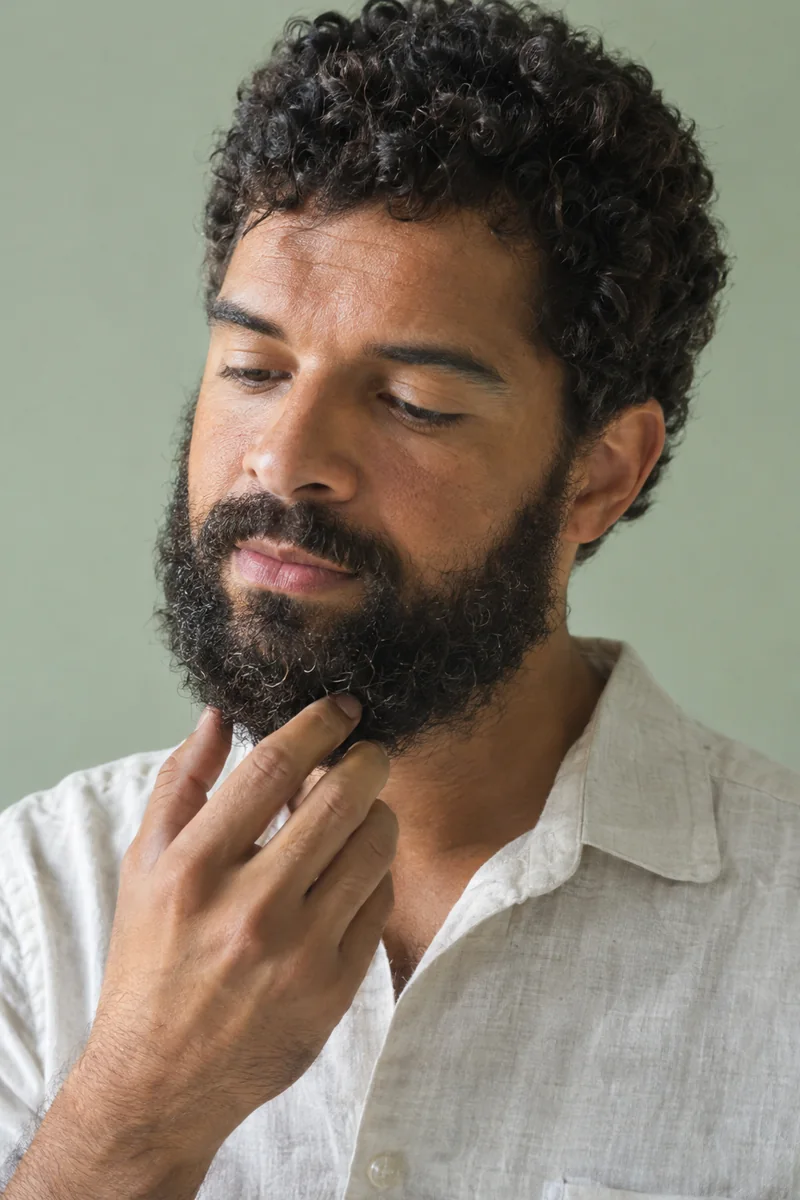 Exemplo de tipos de barba